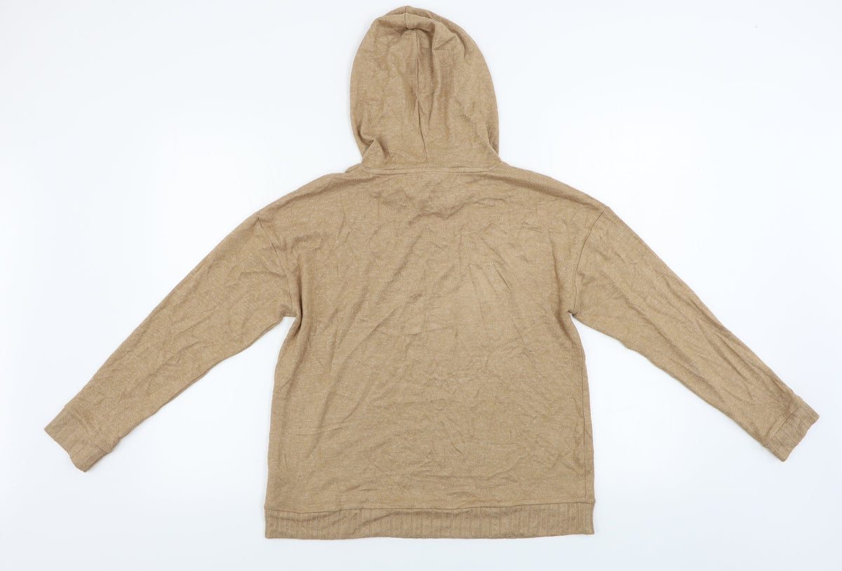 Marks & Spencer  Womens Brown   Pullover Hoodie Size 8