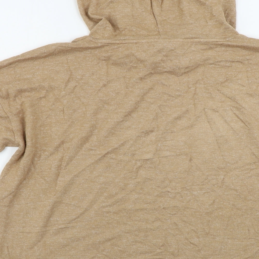 Marks & Spencer  Womens Brown   Pullover Hoodie Size 8
