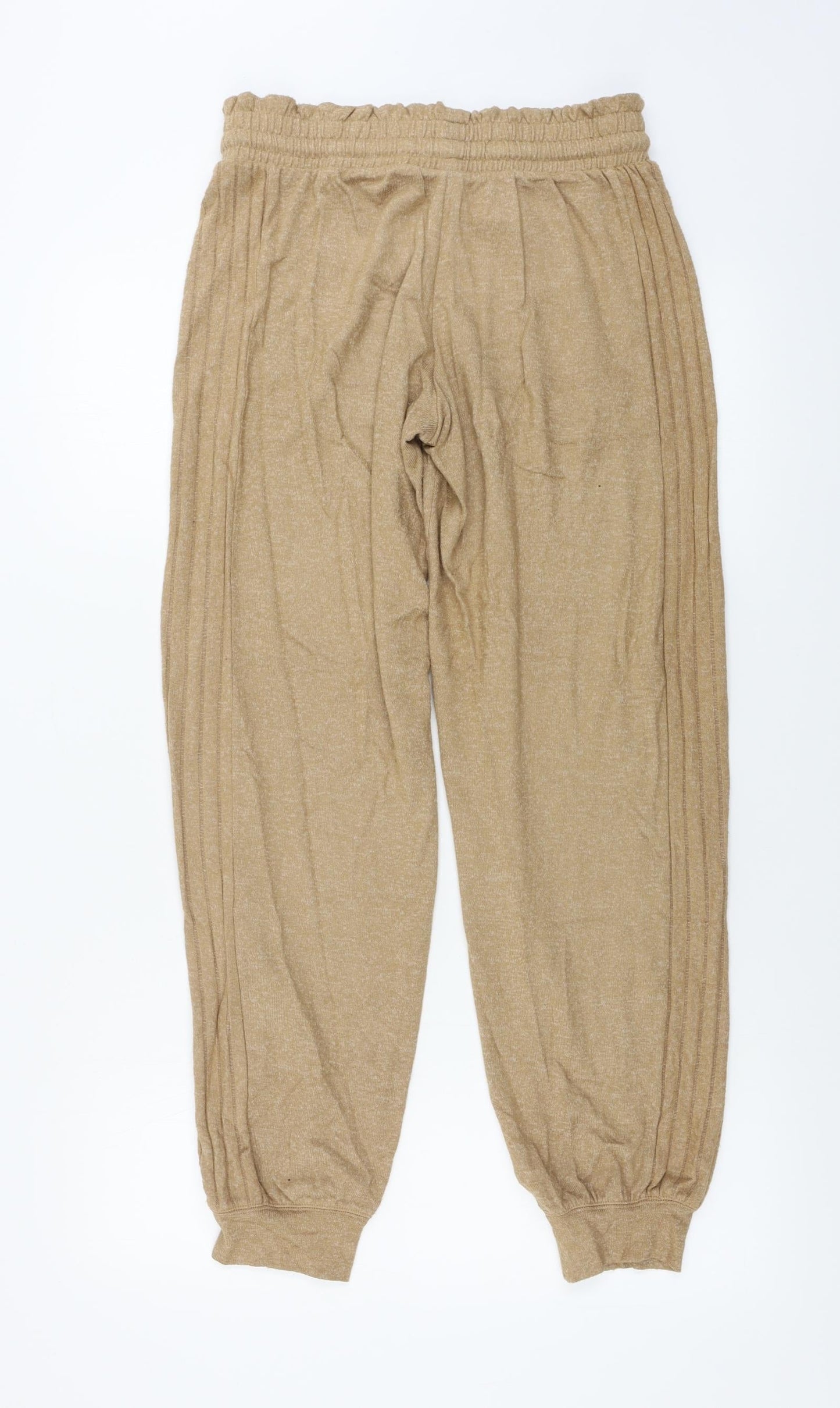 Womens UK Size 8 Marks and Spencer Relaxed Fit Sweatpants Brown Trousers