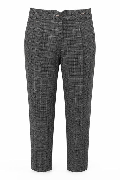 Womens UK Size 10 NEXT Relaxed Fit  Grey Trousers
