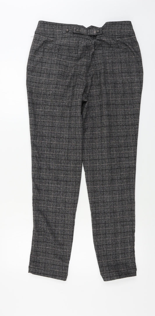 Womens UK Size 10 NEXT Relaxed Fit  Grey Trousers