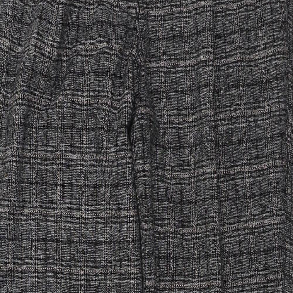 Womens UK Size 10 NEXT Relaxed Fit  Grey Trousers