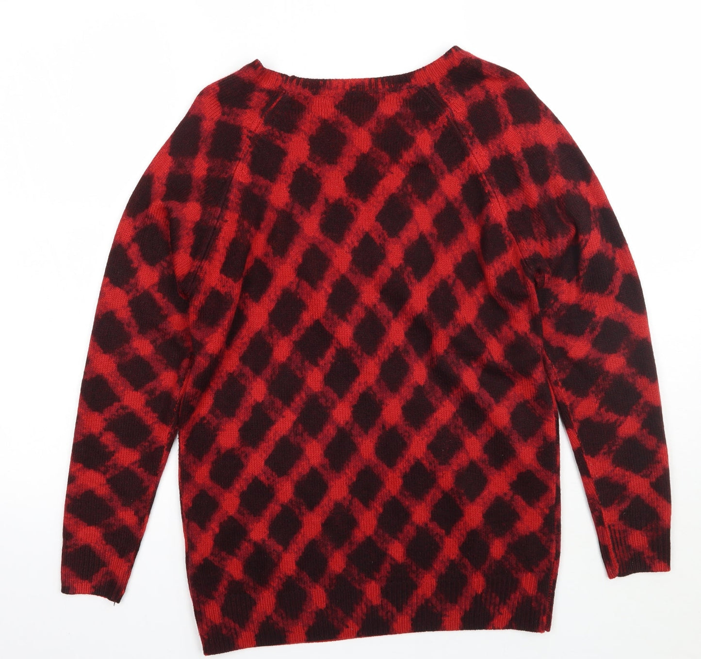 Womens UK Size 10 Marks and Spencer Red Pullover Jumper
