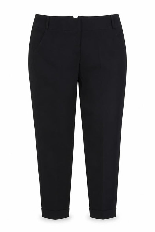Womens UK Size 12 Red Herring Regular Fit  Black Trousers