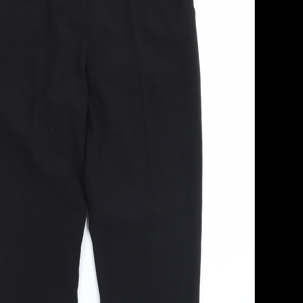 Red Herring Womens Black   Trousers  Size 12 L27 in