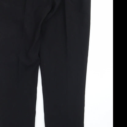 Red Herring Womens Black   Trousers  Size 12 L27 in
