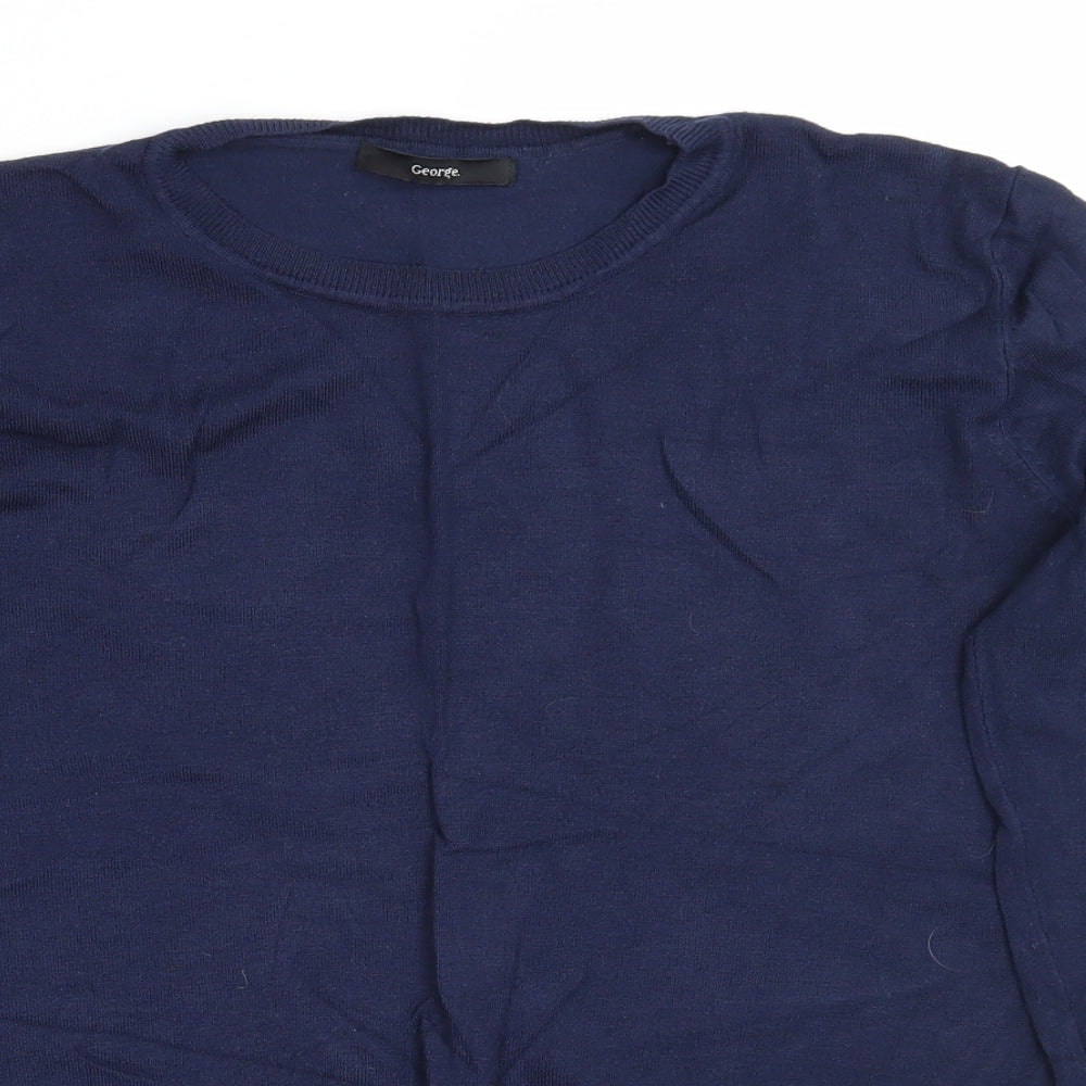 George Womens Blue   Pullover Jumper Size 14