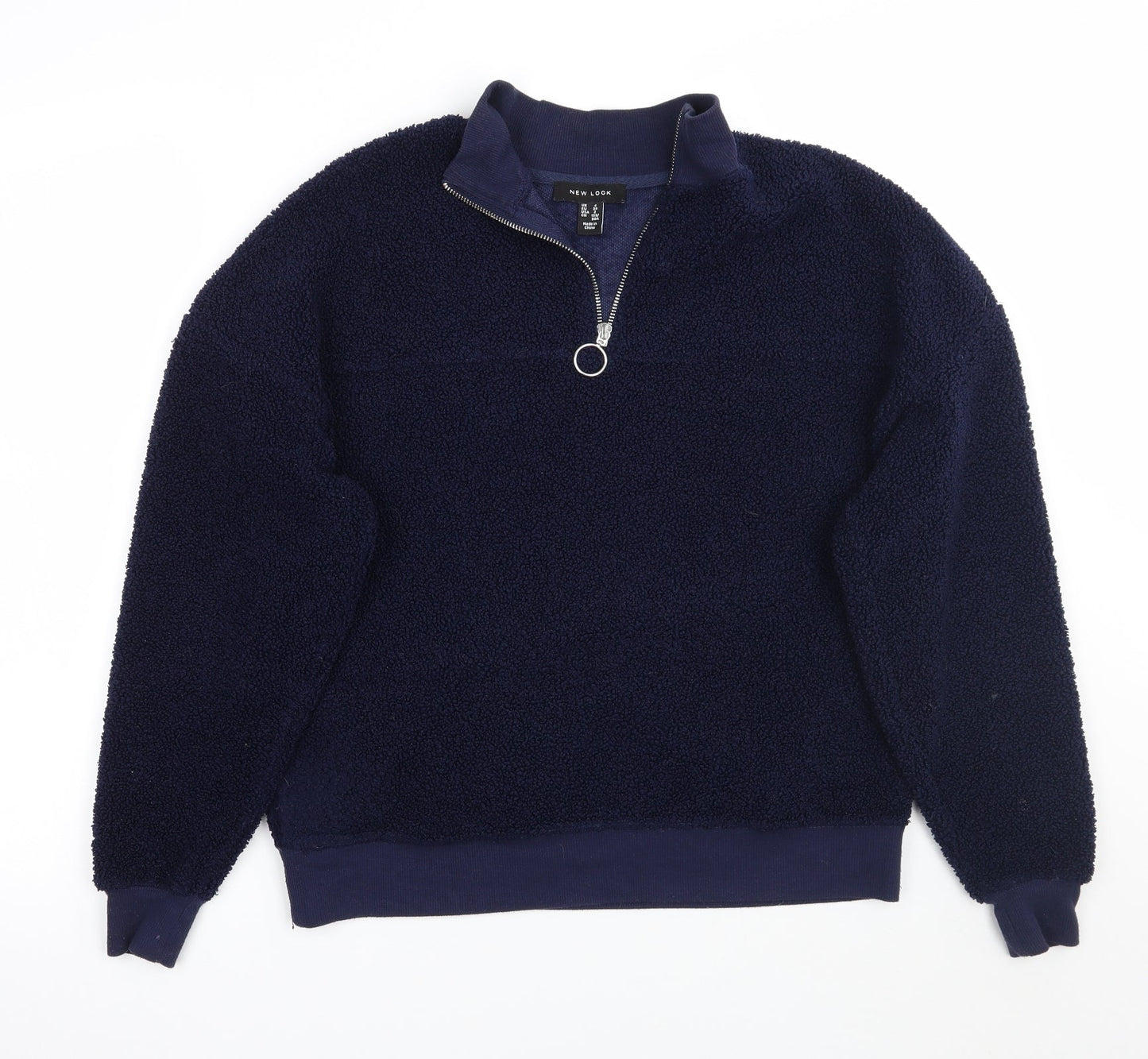 Womens UK Size 6 Newlook Blue Pullover Jumper