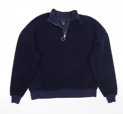 Womens UK Size 6 Newlook Blue Pullover Jumper