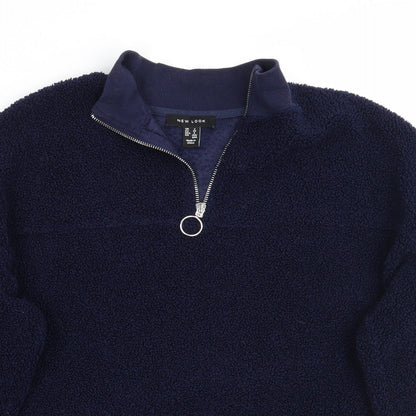 Womens UK Size 6 Newlook Blue Pullover Jumper