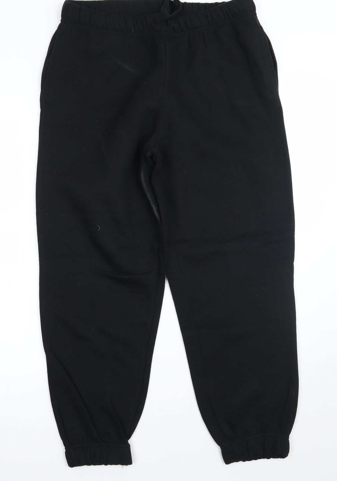 Womens UK Size S Primark Regular Fit Sweatpants Black Trousers