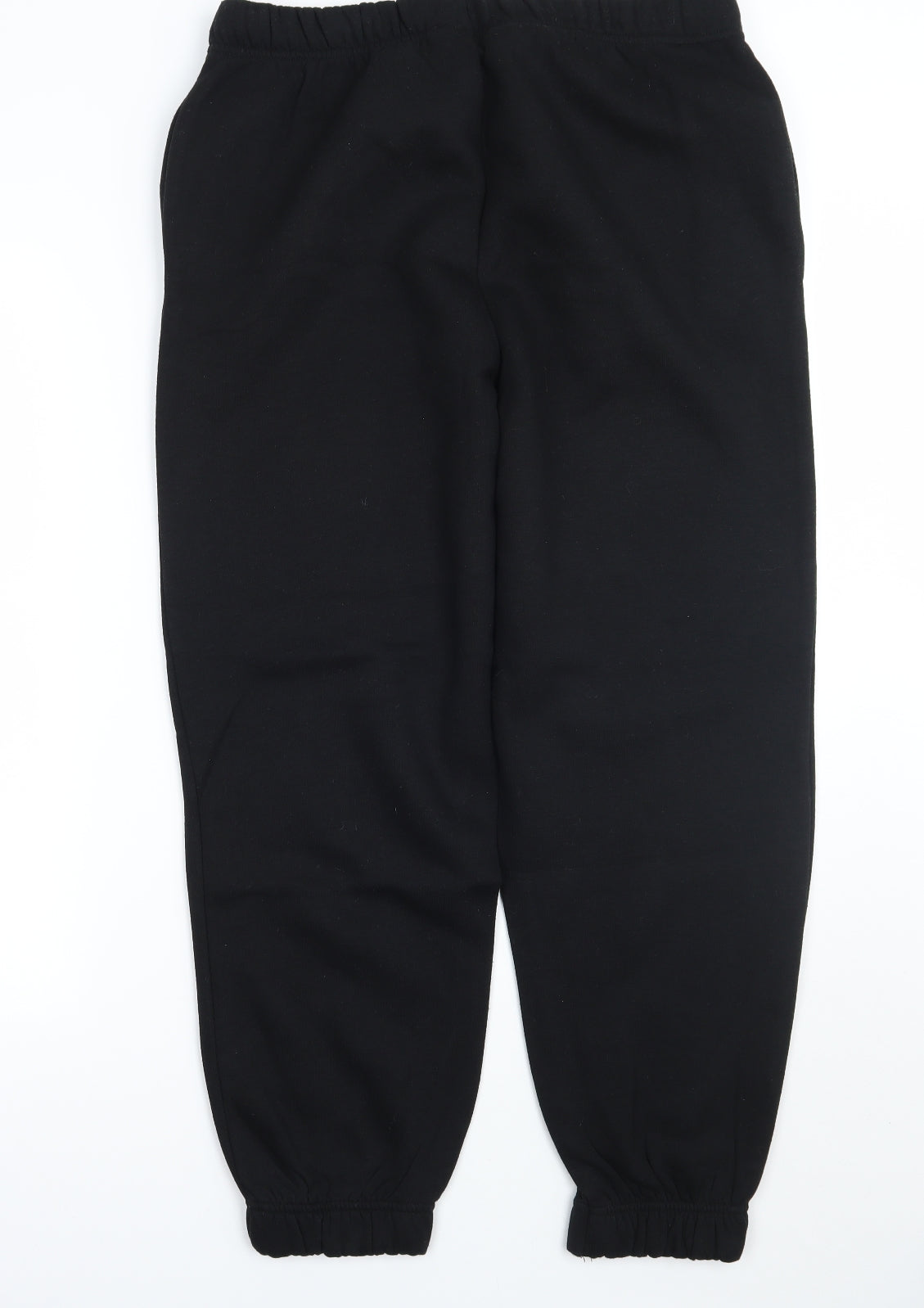 Womens UK Size S Primark Regular Fit Sweatpants Black Trousers
