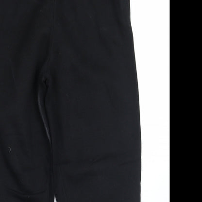 Womens UK Size S Primark Regular Fit Sweatpants Black Trousers