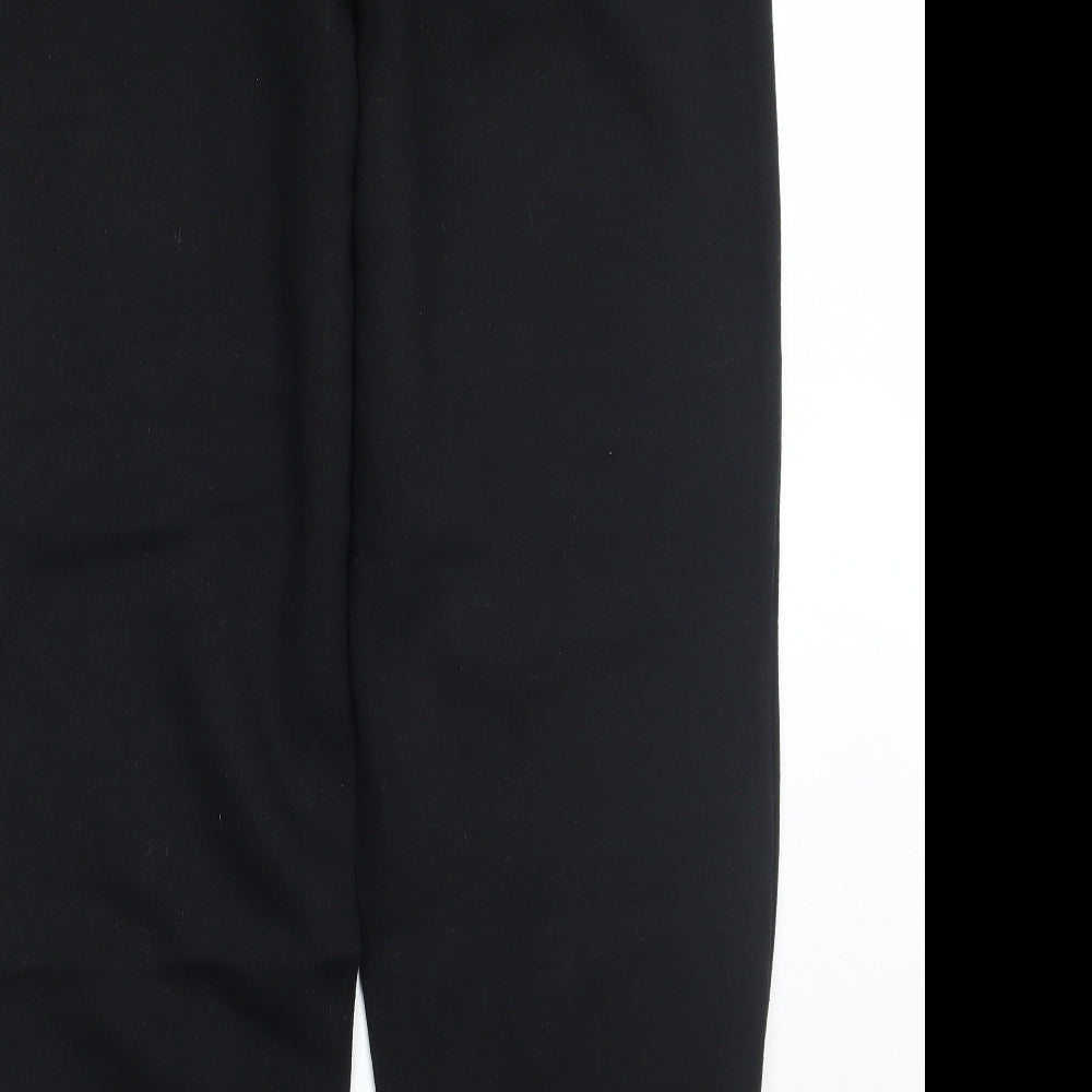 Womens UK Size S Primark Regular Fit Sweatpants Black Trousers
