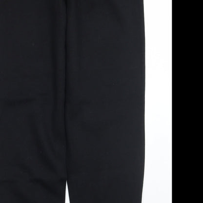 Womens UK Size S Primark Regular Fit Sweatpants Black Trousers