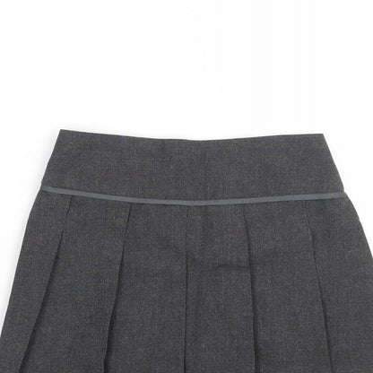 TU Girls Grey   A-Line Skirt Size 5 Years - School wear