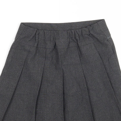 TU Girls Grey   A-Line Skirt Size 5 Years - School wear