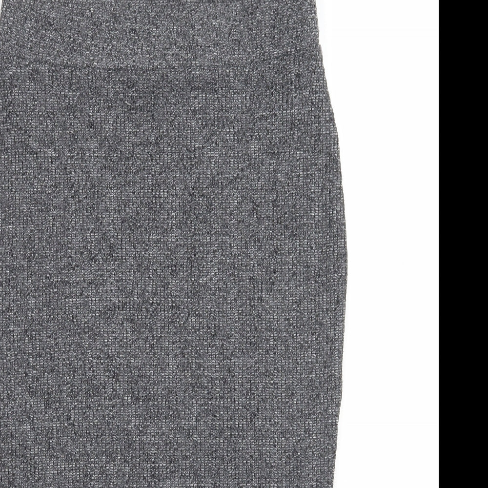 NEXT Womens Grey   A-Line Skirt Size 8