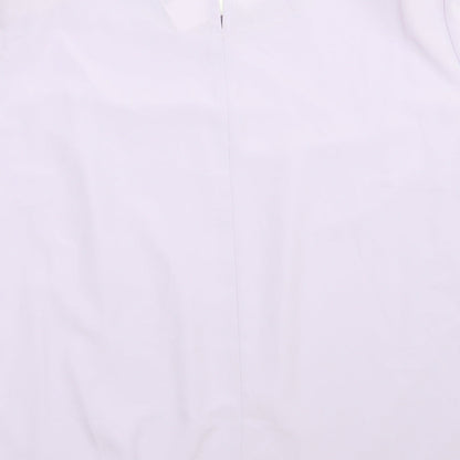 Womens UK Size 24 Gelco Purple Basic Blouse