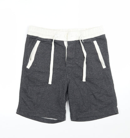 H&M Womens Grey   Mom Shorts Size S