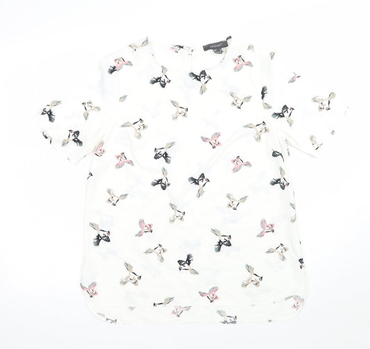 Primark Womens White   Basic Blouse Size 10