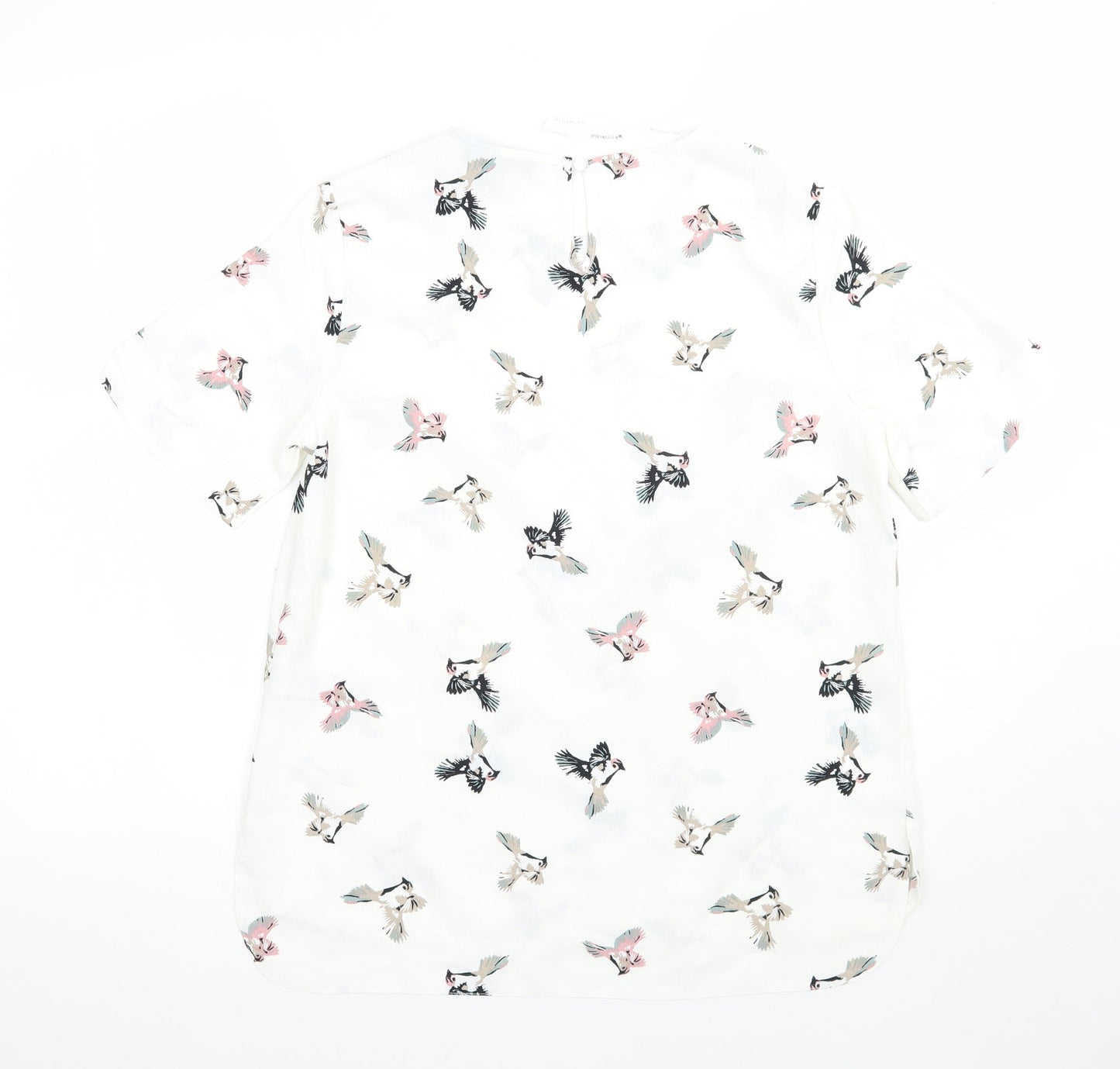 Primark Womens White   Basic Blouse Size 10