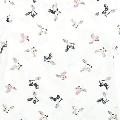 Primark Womens White   Basic Blouse Size 10