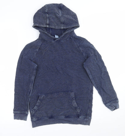 TU Boys Blue   Pullover Hoodie Size 8 Years