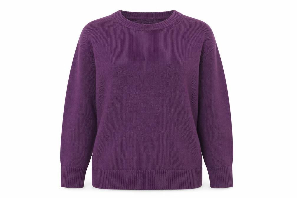 Womens UK Size 14 Berkertex Purple Pullover Jumper