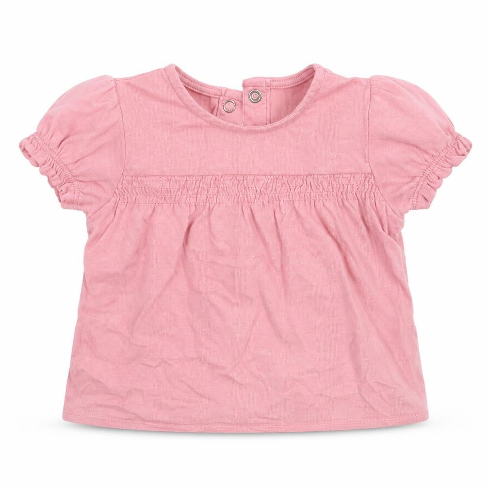 Tu Girls Pink   Basic T-Shirt Size 3-6 Months