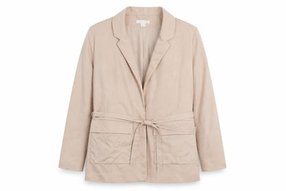 Womens UK Size 44 H&M Beige Jacket