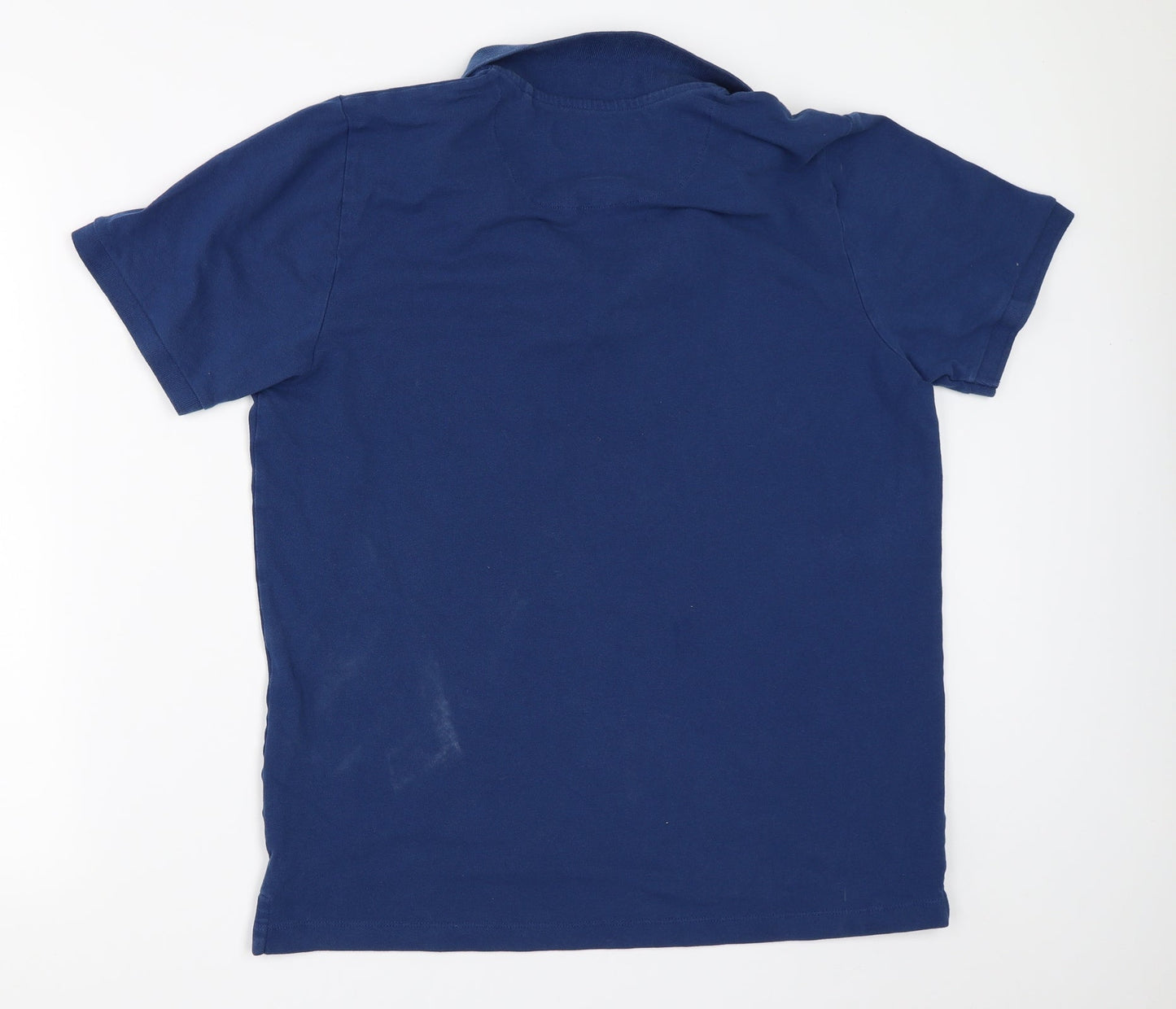 Easy Mens Blue    Polo Size L