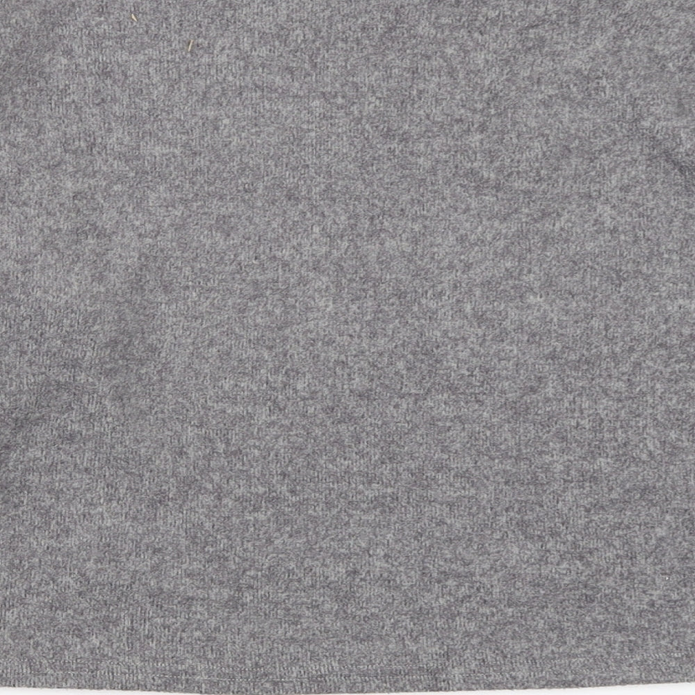 Womens UK Size S New Look Grey Pullover Jumper