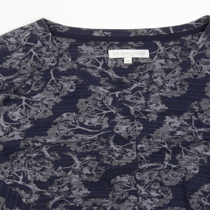 RJR.John Rocha Womens Blue   Basic T-Shirt Size 12