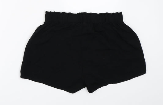 Shinestar Womens Black   Hot Pants Shorts Size M