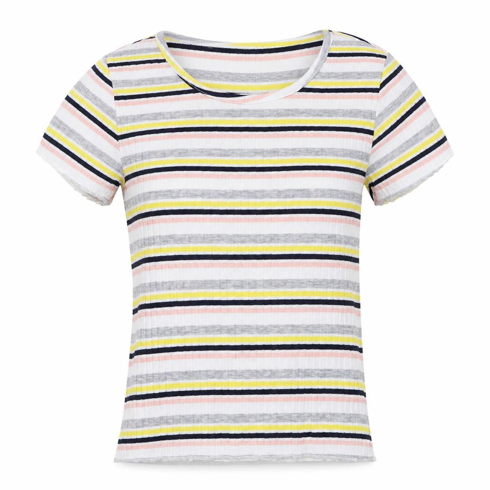 Womens UK Size 6 Primark White Basic T-Shirt