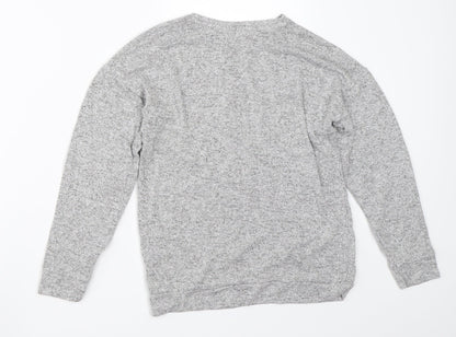 George Girls Grey   Pullover Sweatshirt Size 8-9 Years