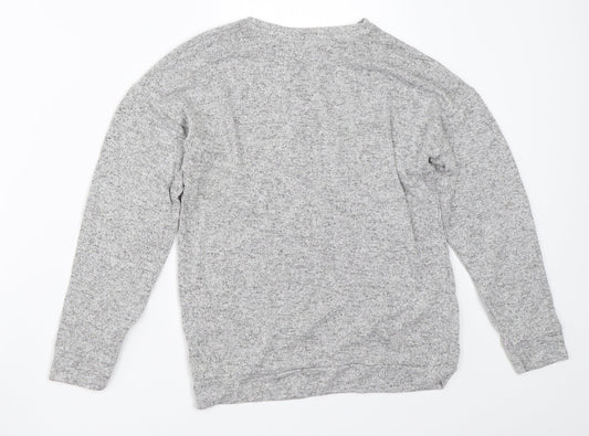 George Girls Grey   Pullover Sweatshirt Size 8-9 Years
