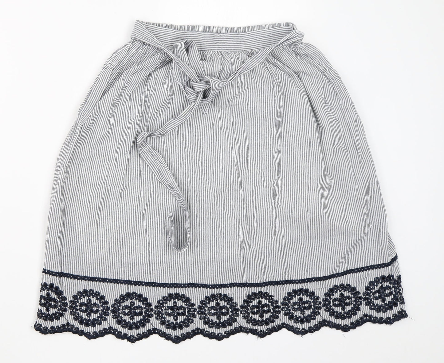 Primark Womens Blue   Flare Skirt Size 4