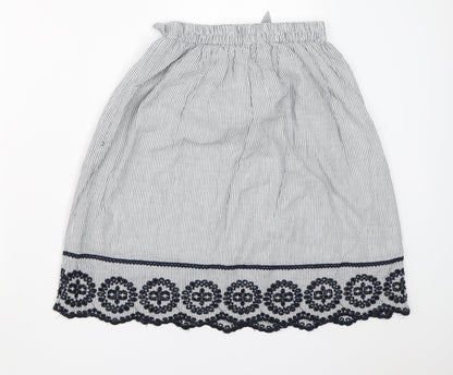 Primark Womens Blue   Flare Skirt Size 4