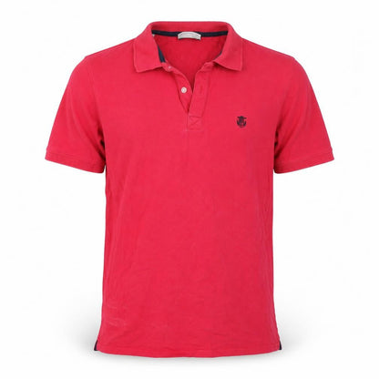 Mens UK Size L Selected Cotton Polo Shirt