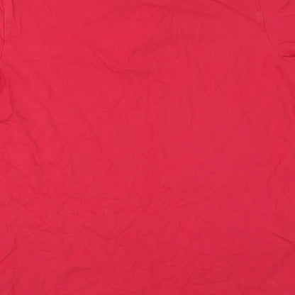 Mens UK Size L Selected Cotton Polo Shirt