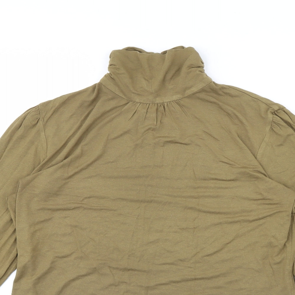 Womens UK Size 14 Limited collection Green Basic Blouse