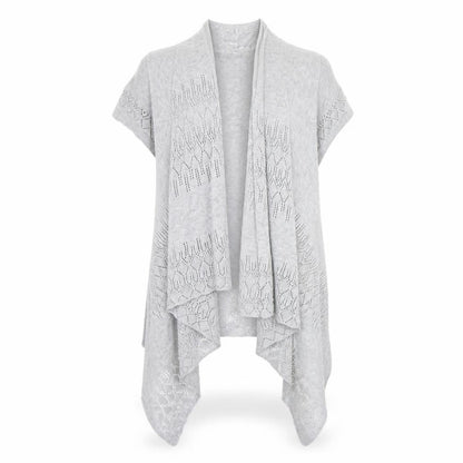 Womens UK Size 12 Red Herring Grey Cardigan Jumper
