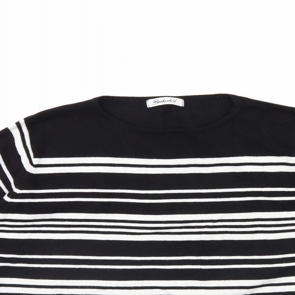 Womens UK Size 18 Berketex Black Pullover Jumper