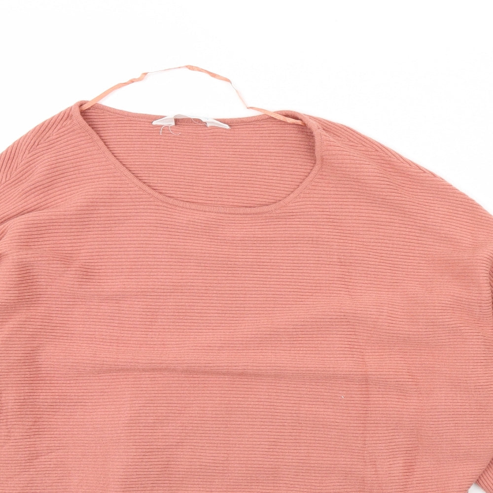 Primark Womens Pink   Pullover Jumper Size L