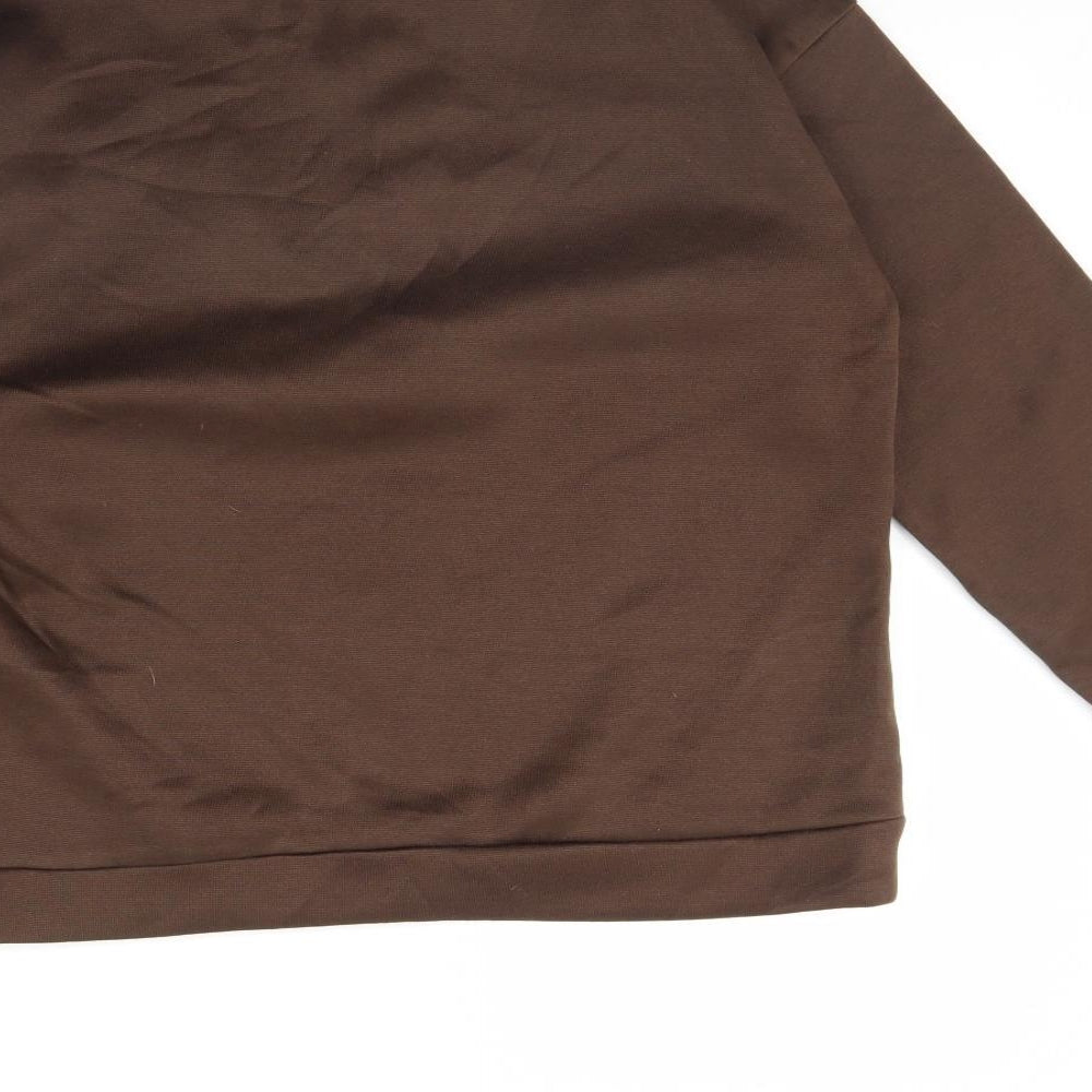 Shein  Womens Brown   Henley Jumper Size M