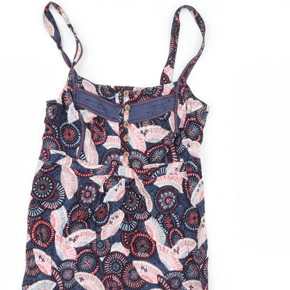 Preworn Womens Blue Geometric  Mini  Size 10