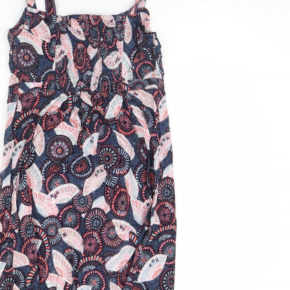 Preworn Womens Blue Geometric  Mini  Size 10