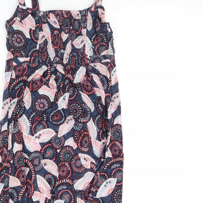 Preworn Womens Blue Geometric  Mini  Size 10